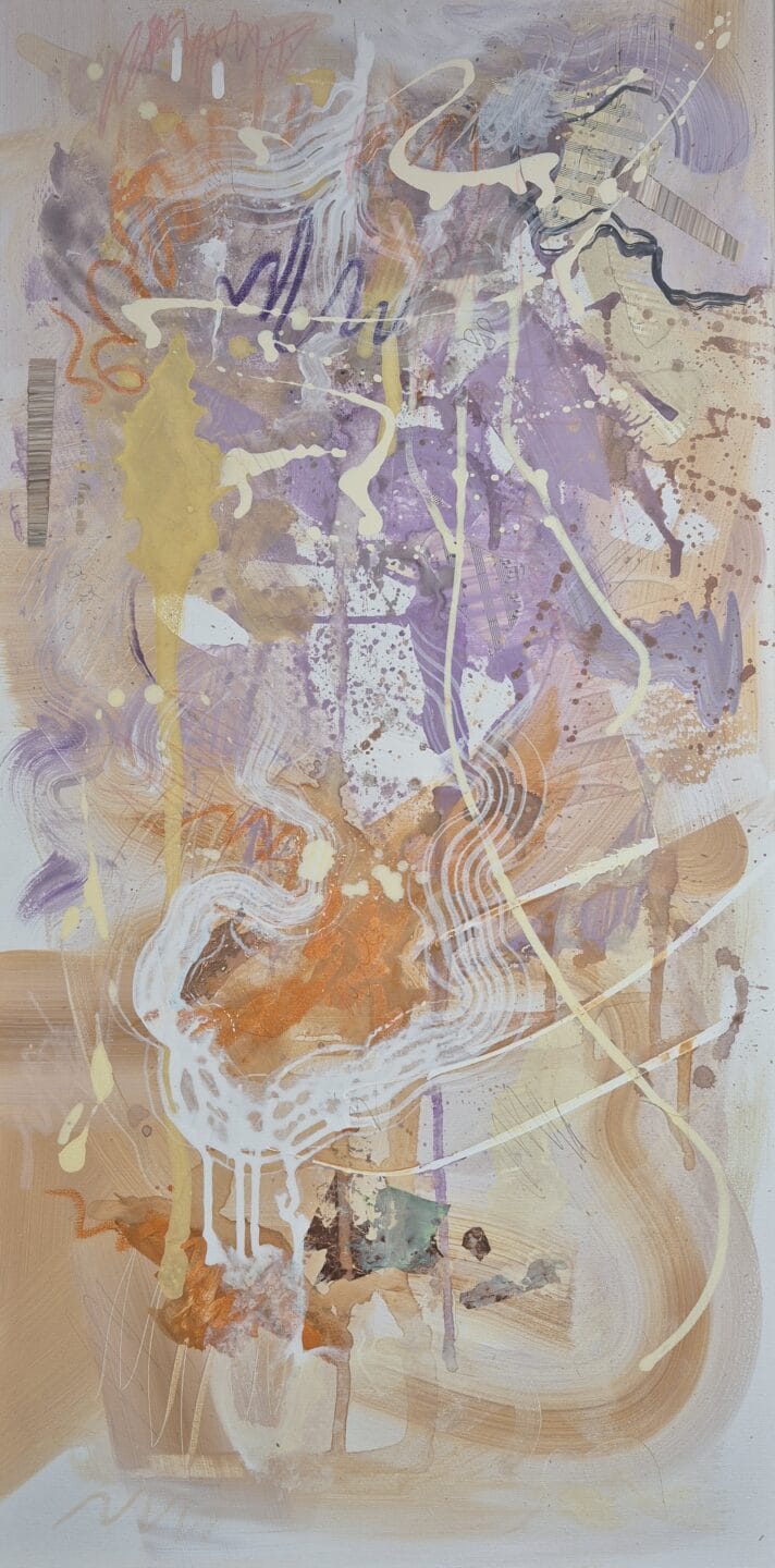 Nina T. Polegek, Cold and sandy, 50 x 100