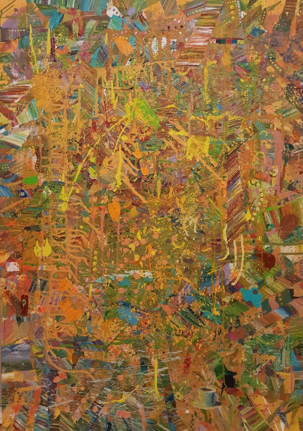 Pomlad, 100 x 70 cm