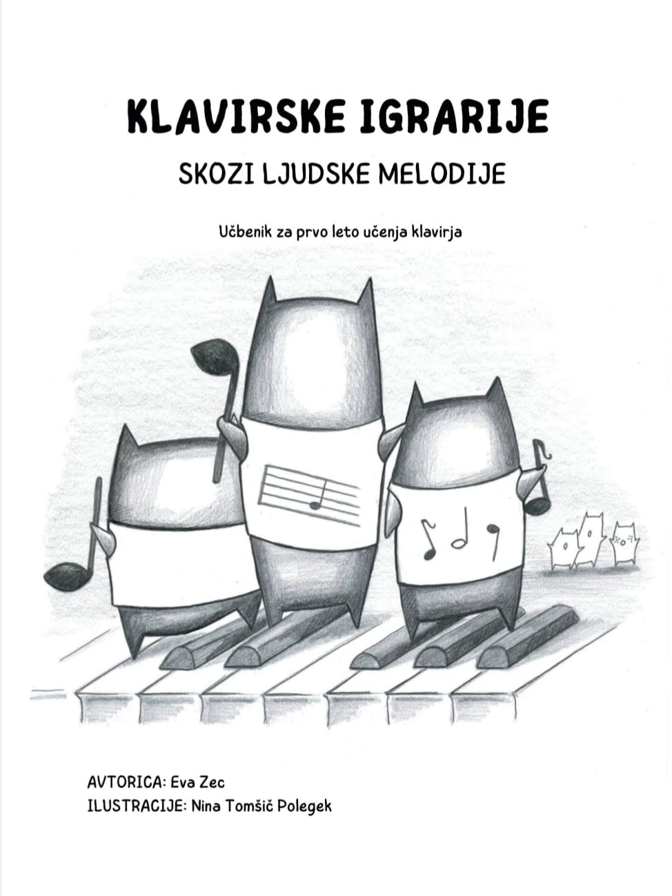 Naslovnica učbenika Klavirske igrarije